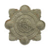 Garda Siochana (Irish Police) White Metal Cap Badge