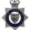 Norfolk Constabulary Senior Officer's Enamelled Cap Badge - Queen's Crown