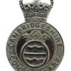 Cambridgeshire Constabulary Cap Badge - Queen's Crown