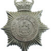 North Wales Police Helmet Plate - Queen's Crown