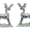 Pair of Hertfordshire Constabulary Chrome Collar Badges