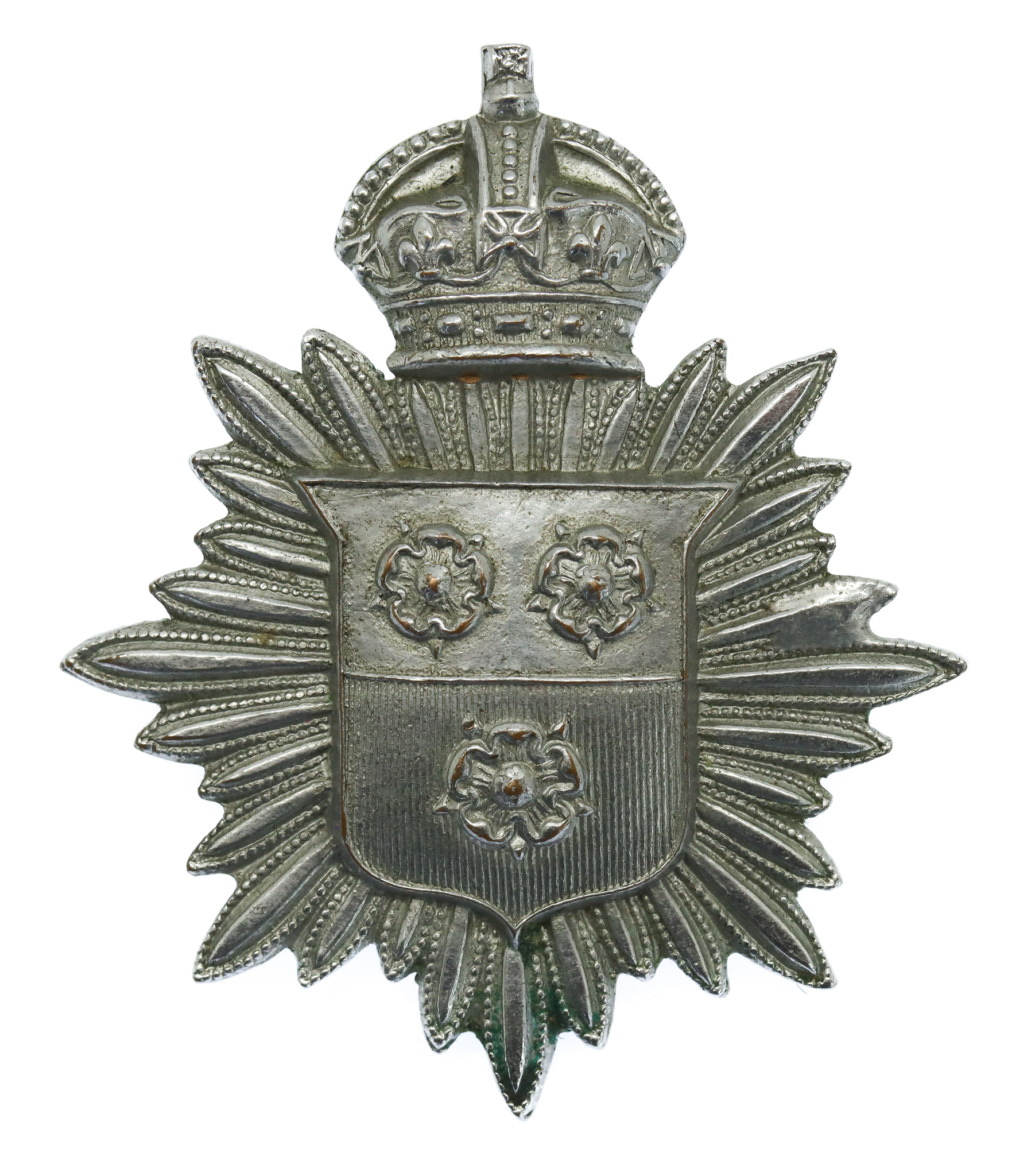 Southampton Police Star Cap Badge - King's Crown