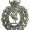 Liverpool City Police Wreath Helmet Plate - Queen's Crown