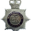 Metropolitan Police Enamelled Helmet Plate - Queen's Crown