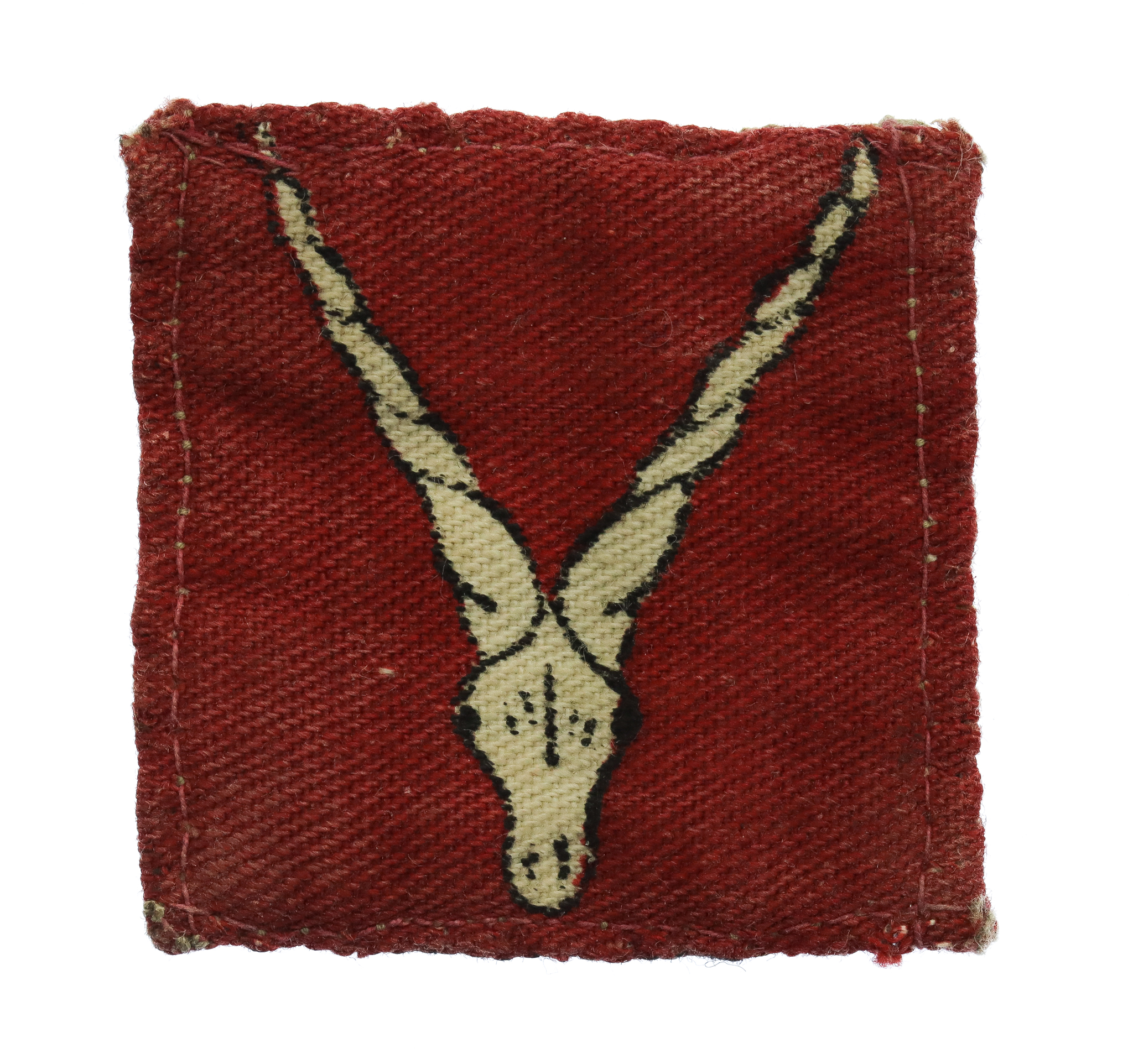 Indian Baluchistan District Printed Formation Sign