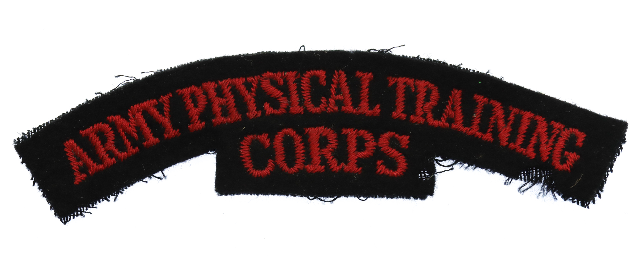 Army Physical Training Corps (ARMY PHYSICAL TRAINING/CORPS) Cloth Shoulder Title
