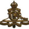 Royal Artillery Cap Badge - King's Crown