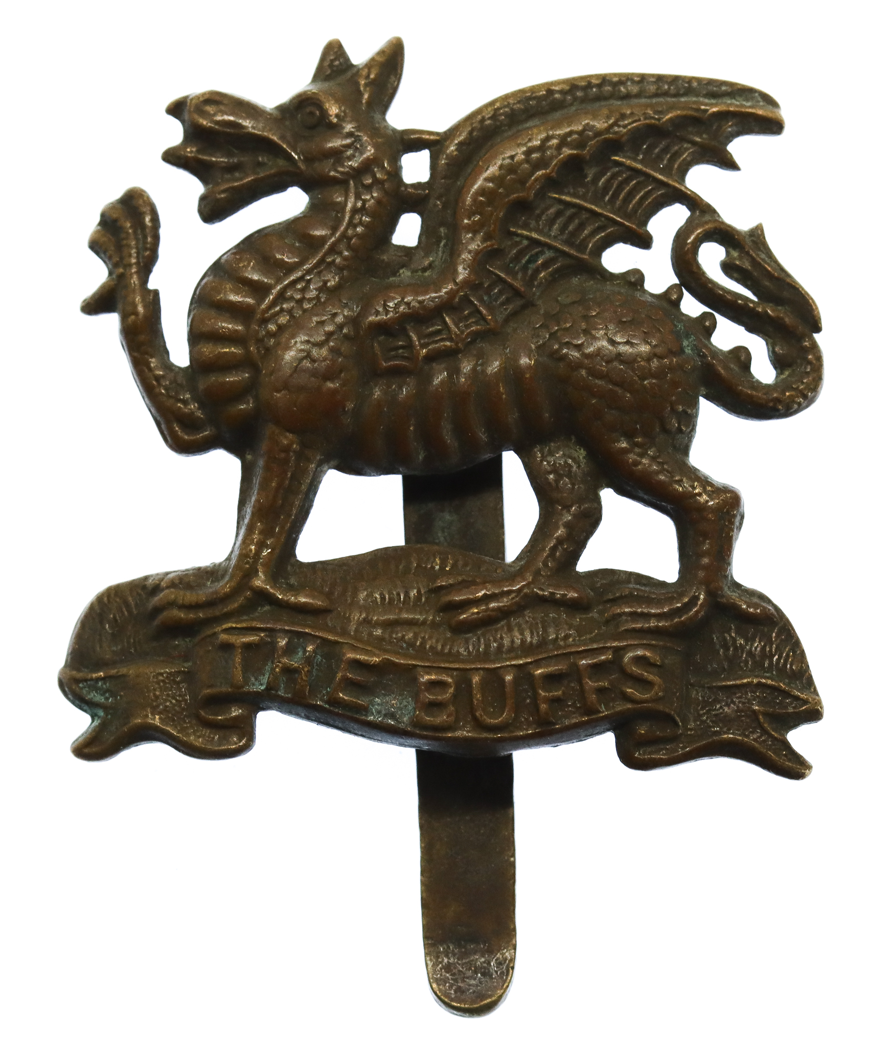 East Kent Regiment (The Buffs) Cap Badge