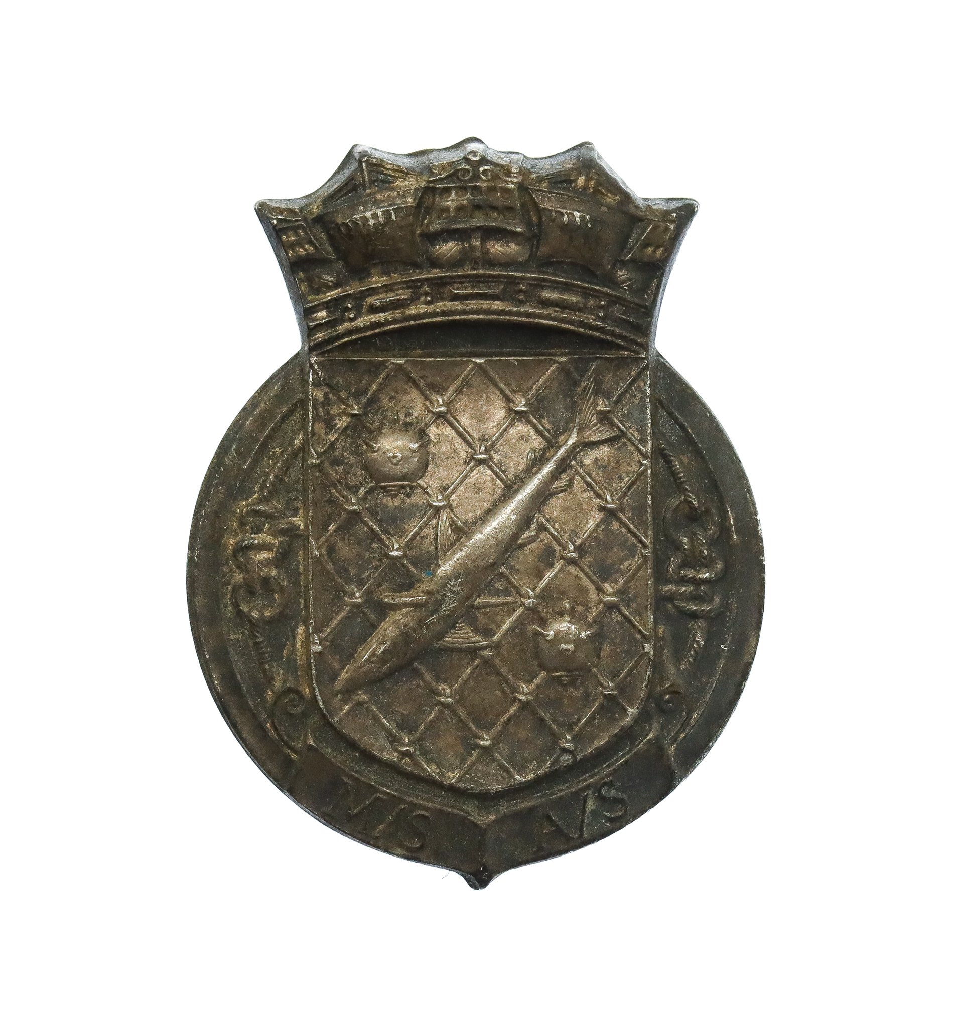 WW2 Royal Naval Patrol Service Minesweeping & Anti Submarine Badge
