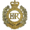 EIIR Royal Engineers Officer's Dress Cap Badge