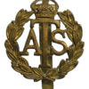 Auxiliary Territorial Service (A.T.S.) Cap Badge - King's Crown