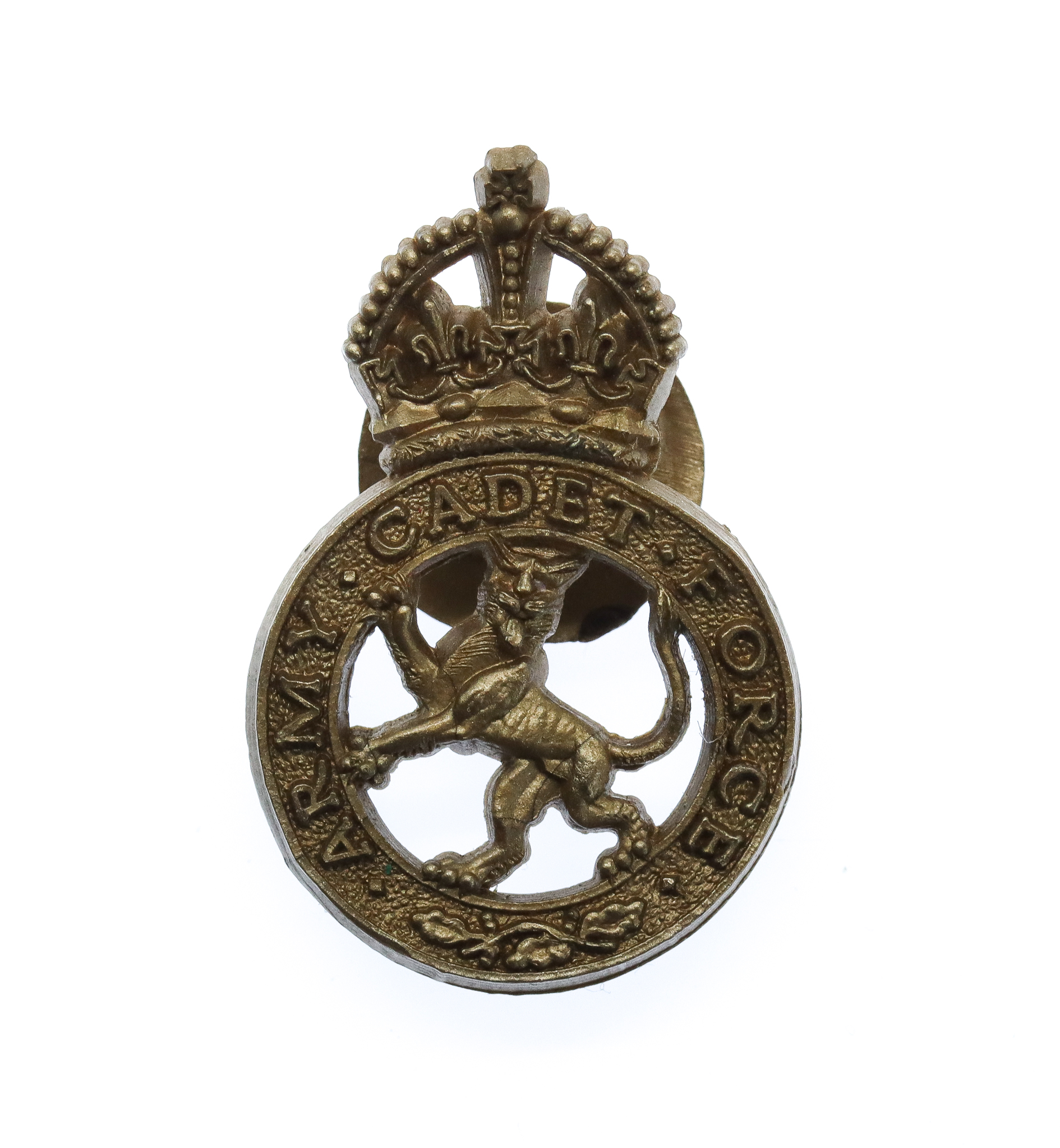 Army Cadet Force (A.C.F.) WW2 Plastic Economy Lapel Badge
