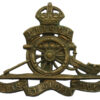 Royal Artillery Cap Badge - King's Crown