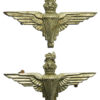 Pair of Parachute Regiment Collar Badges - King's Crown