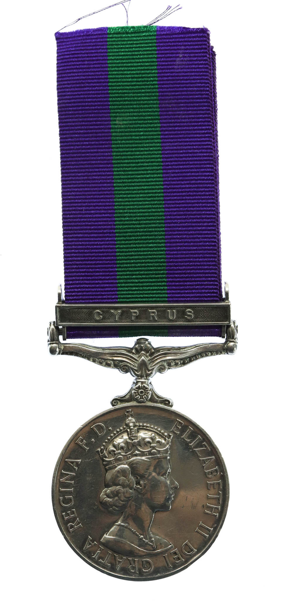 General Service Medal (Clasp - Cyprus) - Spr. G.J. Paterson, Royal Engineers