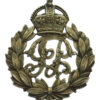 Indian Imperial Police Helmet Plate - King's Crown