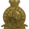Kenya Police Cap Badge - King's Crown (1st Issue)
