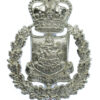 Bermuda Prison Service Anodised (Staybrite) Cap Badge - Queen's Crown