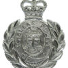 St. Helens Police Wreath Helmet Plate - Queen's Crown
