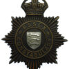 Essex Constabulary Night Helmet Plate - King's Crown