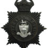 Coventry Police Black Helmet Plate - King's Crown