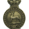 Hertfordshire Constabulary White Metal Cap Badge