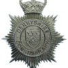 Derbyshire Constabulary Helmet Plate - Queen's Crown 