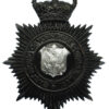 East Riding of Yorkshire Constabulary Night Helmet Plate - Queen's Crown