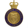 Leicestershire and Rutland Special Constabulary Enamelled Lapel Badge - Queen's Crown