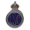 Leicester Special Constabulary Enamelled Lapel Badge - King's Crown
