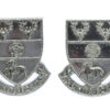Pair of Derbyshire Constabulary Collar Badges