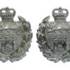 Pair of Norfolk Joint Police Collar Badges - Queen's Crown
