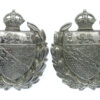 Pair of Norfolk Constabulary Collar Badges - King's Crown