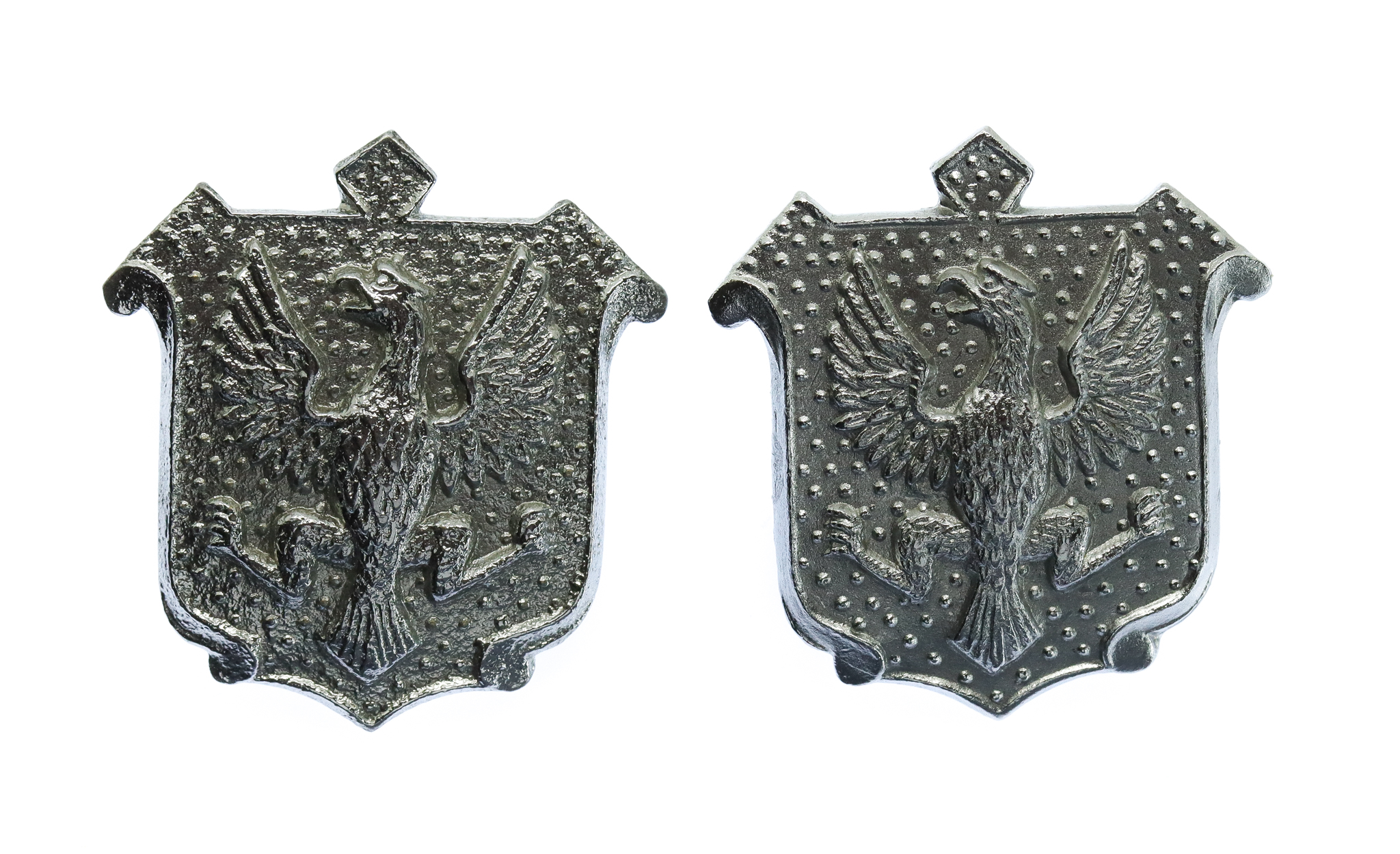 Pair of East Riding of Yorkshire Constabulary Collar Badges