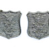 Pair of Hull City Police Collar Badges