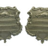 Pair of Beverley Borough Police Collar Badges