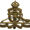 Royal Artillery Cap Badge - King's Crown