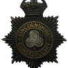 Lincolnshire Constabulary Night Helmet Plate - King's Crown