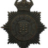 Reading Borough Police Night Helmet Plate - King's Crown