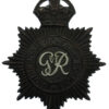 George VI Rotherham Borough Police Black Helmet Plate
