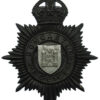 Doncaster Borough Police Night Helmet Plate - King's Crown