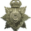 Portsmouth City Police Large Star Helmet Plate - King's Crown