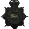 Surrey Constabulary Night Helmet Plate - King's Crown