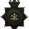 Flintshire Constabulary Night Helmet Plate - King's Crown