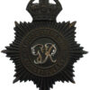 George VI Gloucestershire Constabulary Black Helmet Plate 