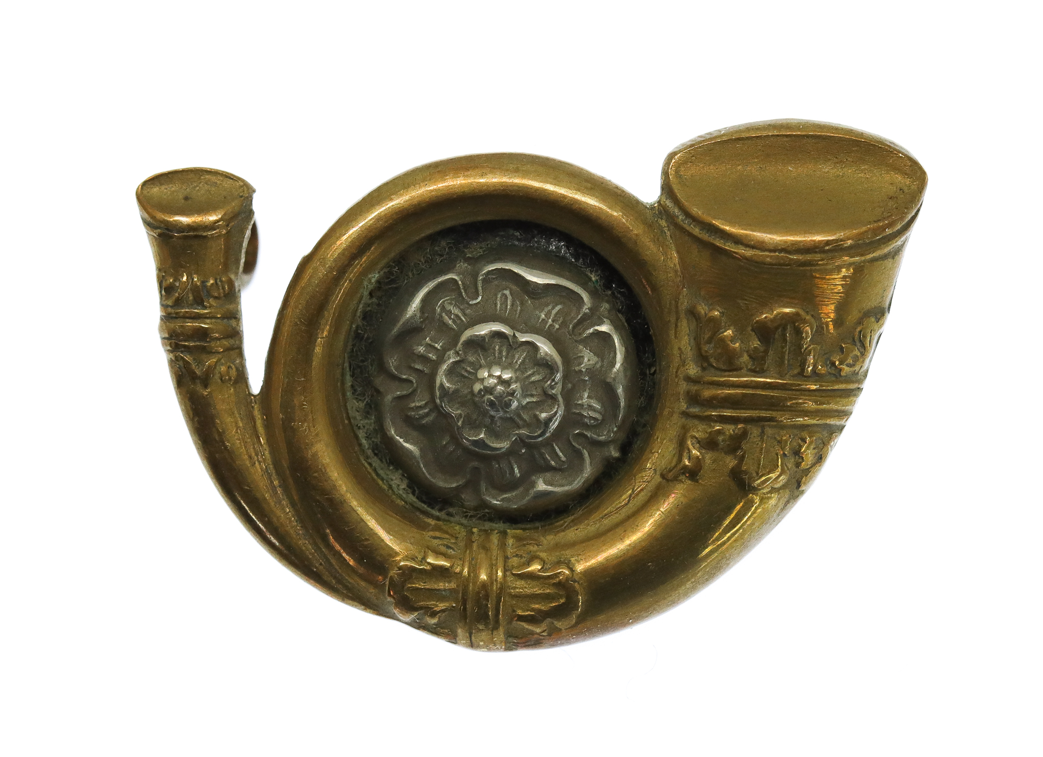 King's Own Yorkshire Light Infantry (K.O.Y.L.I.) Officer's Collar Badge