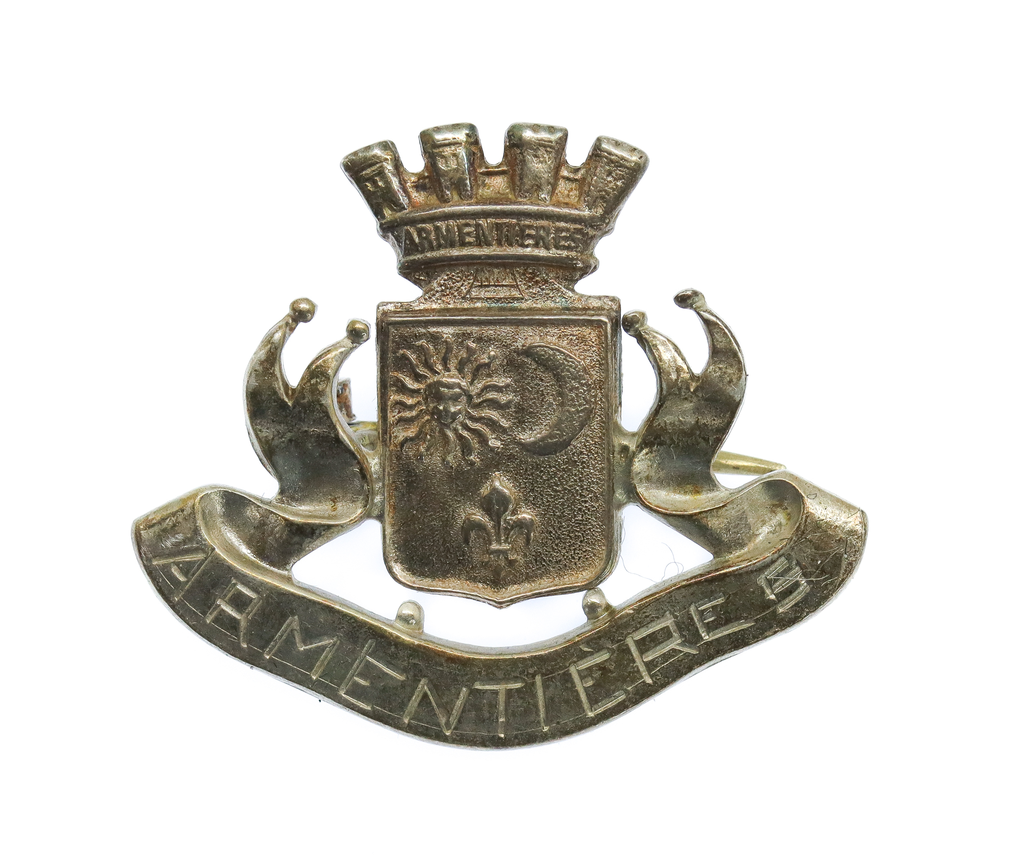 WW1 Battle of Armentieres Sweetheart Brooch