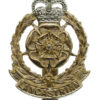 Lancastrian Brigade Anodised (Staybrite) Cap Badge