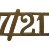 17th/21st Lancers (17/21L) Shoulder Title