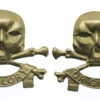 Pair of 17th/21st Lancers Collar Badges